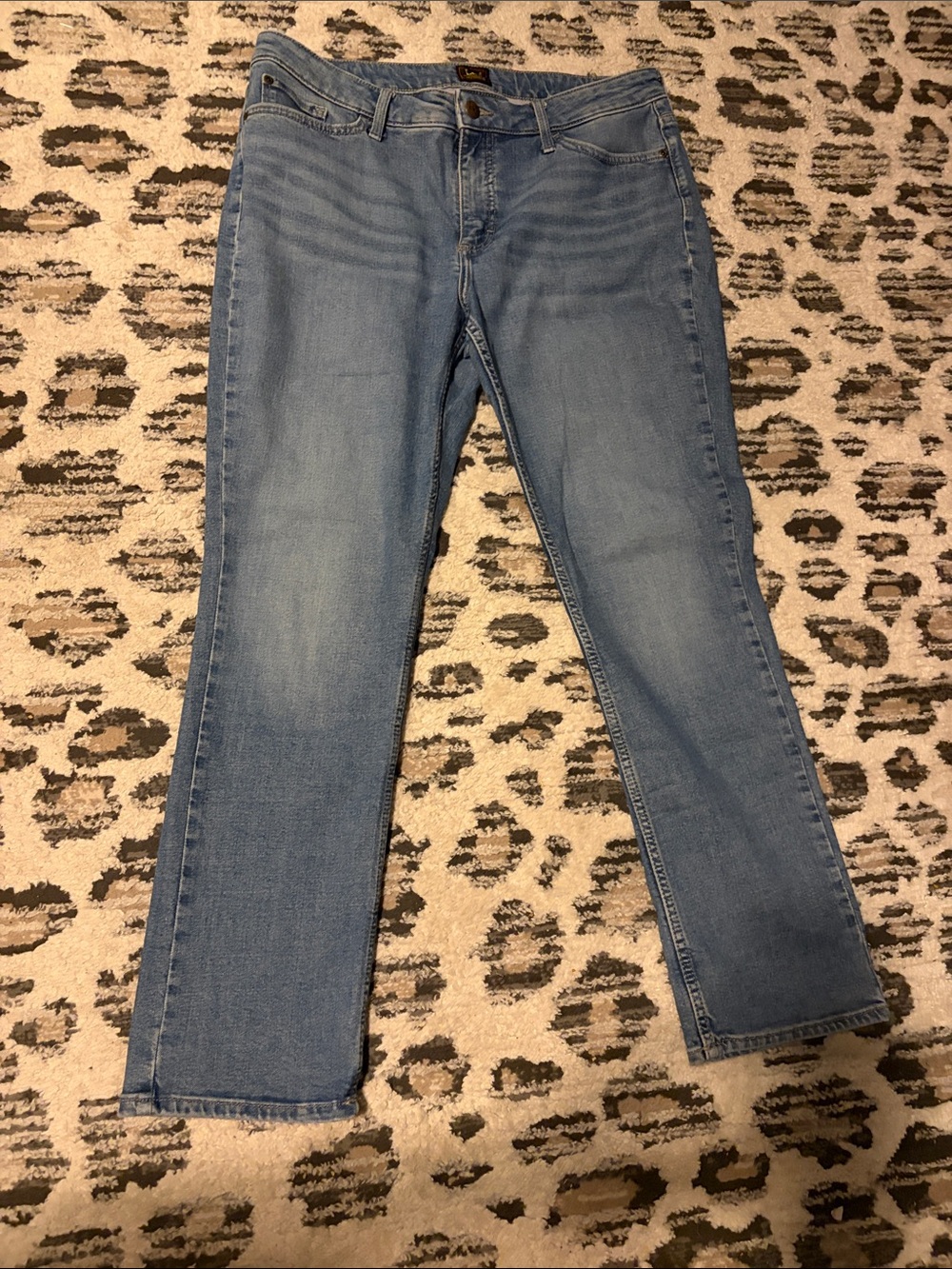 Lee Women’s Light Blue Straight Jeans
